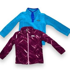 Columbia Fleece Toddler Sweater Bundle